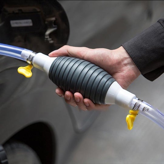 Håndpumpe for drivstofftank