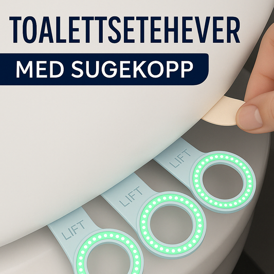 Sugekopphåndtak for toalettsete (pakke med 2 stk.)