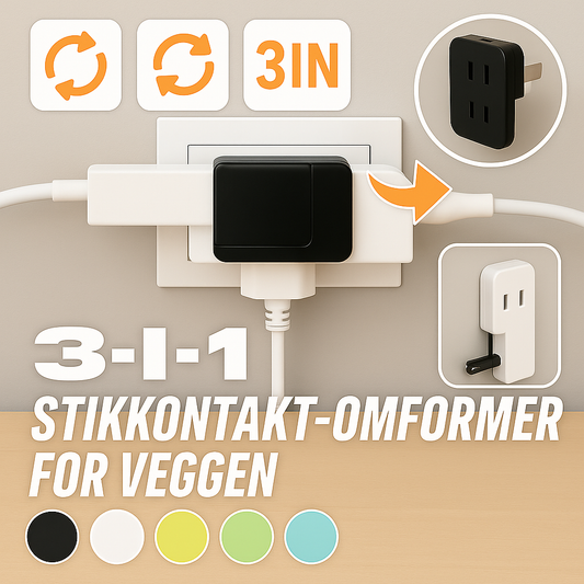 Roterbar Hylleadapter (180°)